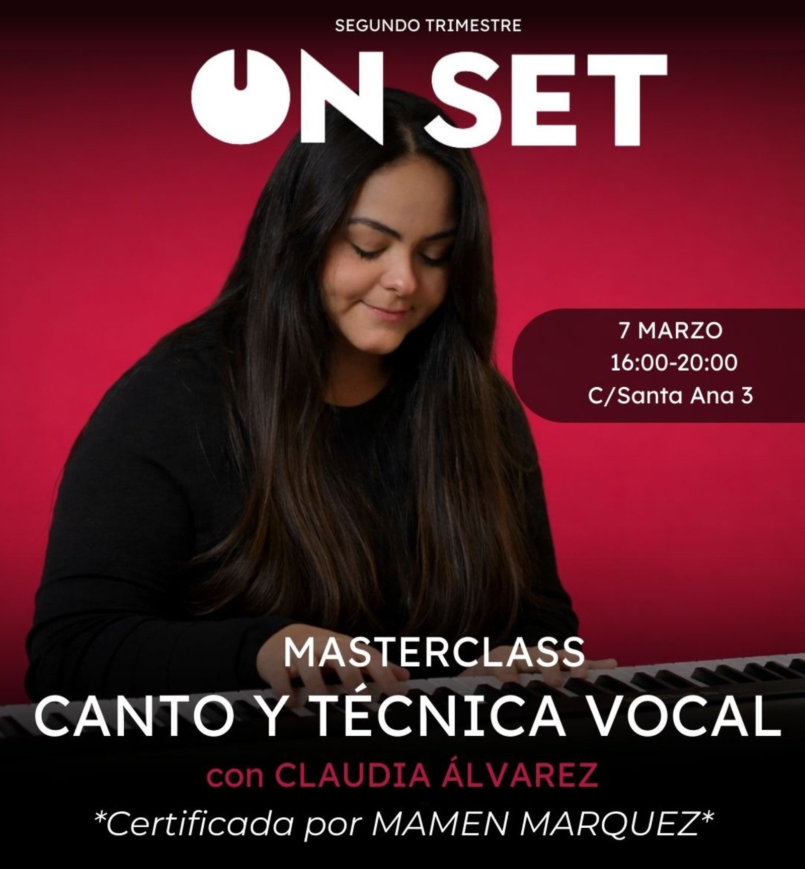 Masterclass Canto y Técnica Vocal
